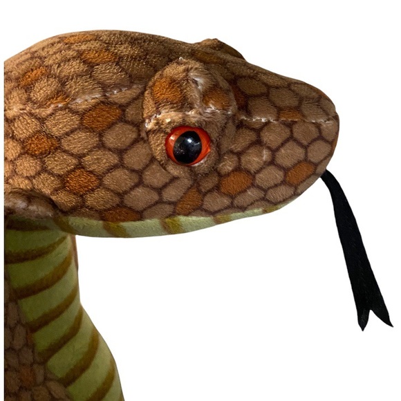 Wild Republic Snake Jumbo, Anaconda, Stuffed Animal, Plush Toy, Gifts For Kids, 113 Inches - View #4